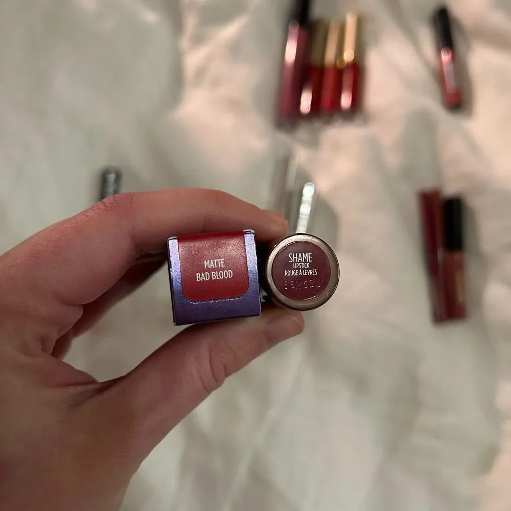 Lip Bundle Lot | Urban Decay, Stila, Kat Von D, Buxom, Tarte, Laura Geller - Picture 2 of 11